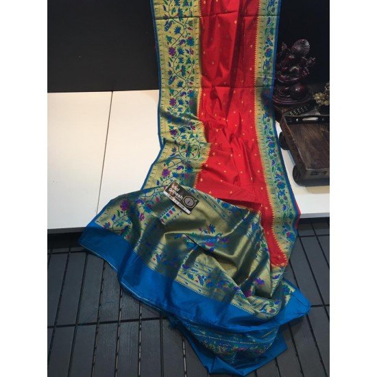 IG1008 Lite weight fancy paithani pattu IG1008 Lite weight fancy paithani pattu