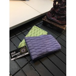 IG1050 Pure cotton ikkat weaving suits 3 piece suits