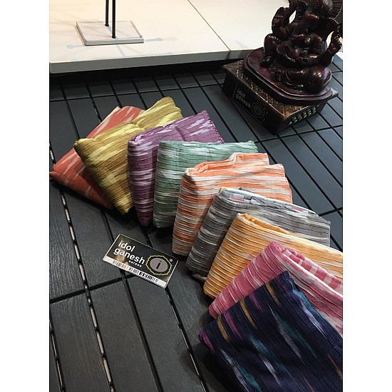 IG1053 Pure cotton ikkat weeving suits 3 piece suits 