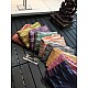 IG1053 Pure cotton ikkat weeving suits 3 piece suits 