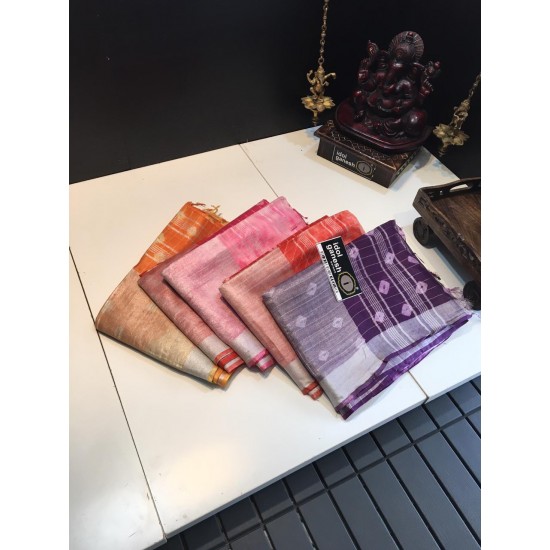 IG1058 Pure Handloom cotton/Lenin