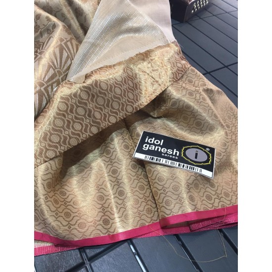 IG1069 Lite weight Kanchi tussar tissue pattu