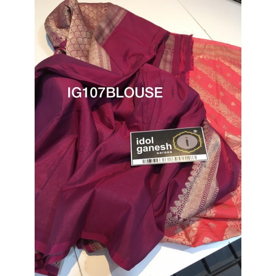 IG107 Semi kaddi weaving sarees 3,720/- IG107 Semi kaddi weaving sarees 3,720/-