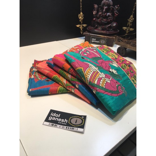 IG1084 Lite weight soft silk Sana pattu