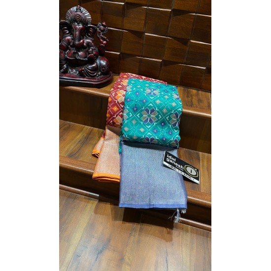 IG1097 Pure handloom Lenin/Lenin sarees