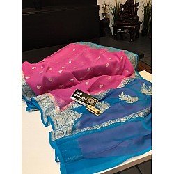 IG1117 Pure Handloom Chiffon georgette