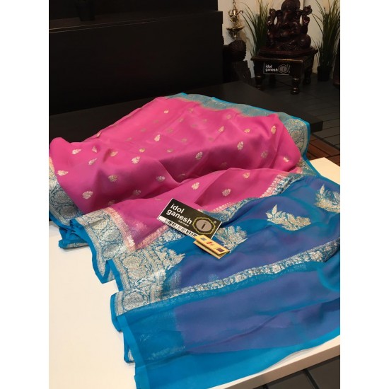 IG1117 Pure Handloom Chiffon georgette IG1117 Pure Handloom Chiffon georgette