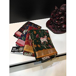 IG1129 Lite weight Lenin sarees