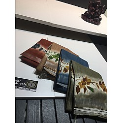 IG1151 Lite weight Lenin sarees