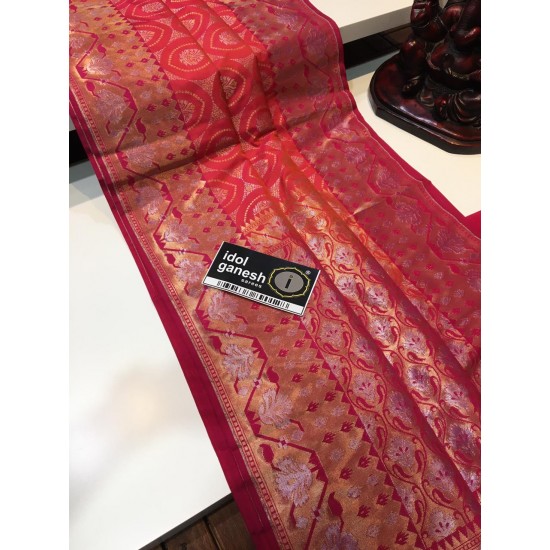 IG1154 Lite weight Kataan silk pattu 5580/-