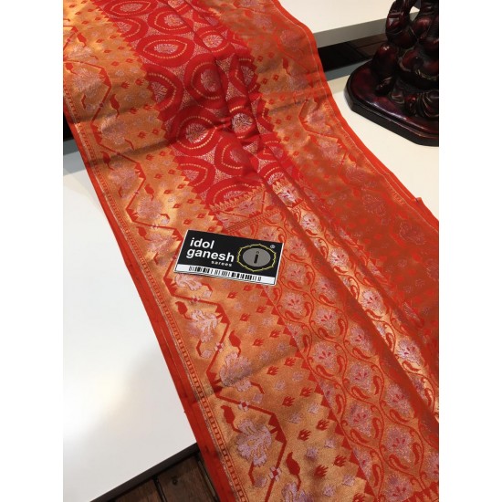 IG1154 Lite weight Kataan silk pattu 5580/-