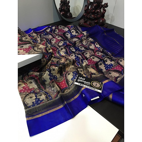 IG1222 Pure handloom silk Kota  