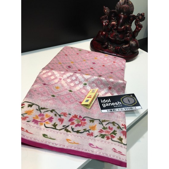 IG1268 Pure handloom kora sarees