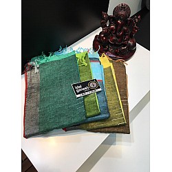 IG1284 Pure Handloom Lenin/Lenin sarees 