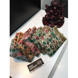 IG1302 Lite Weight kora weaving sarees