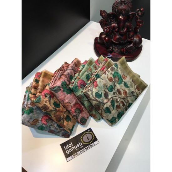 IG1302 Lite Weight kora weaving sarees