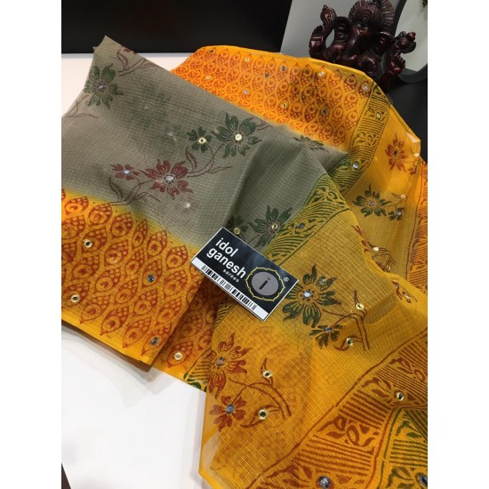 IG1323 Pure handloom Kota sarees