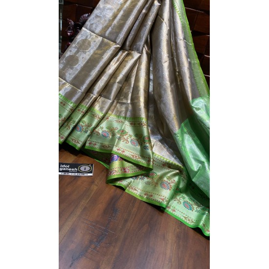 IG1330 Pure tissue paithani pattu