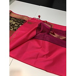 IG1358 Pure kora jale weaving sarees