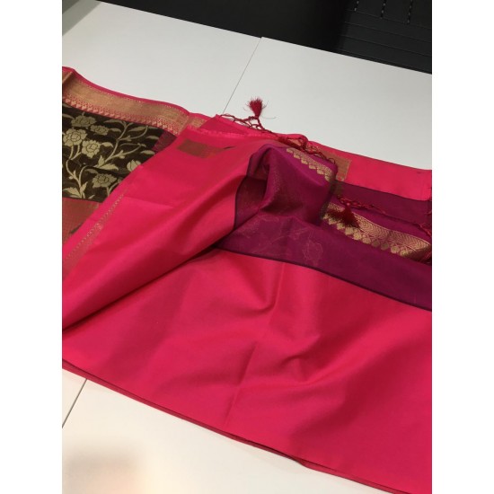 IG1358 Pure kora jale weaving sarees