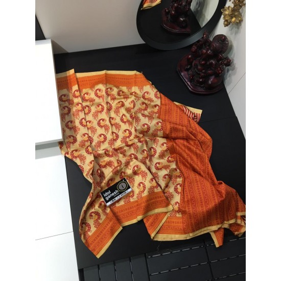 IG1361 Pure handloom soft chanderi 
