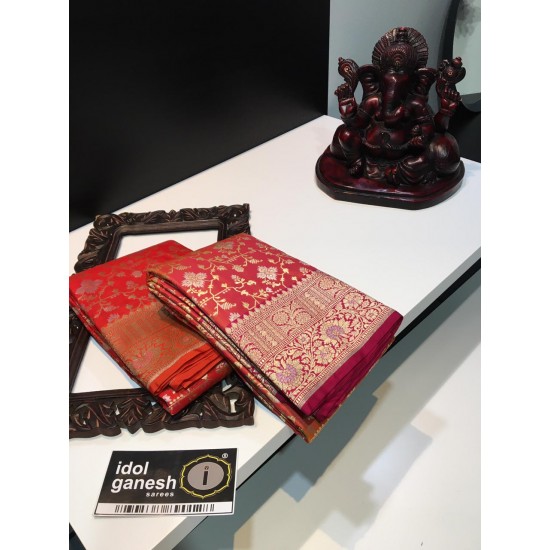 IG1434 Pure kataan silk pattu 