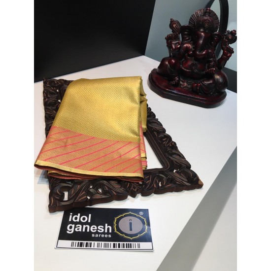 IG1438 Pure kaanjivaram soft fancy pattu