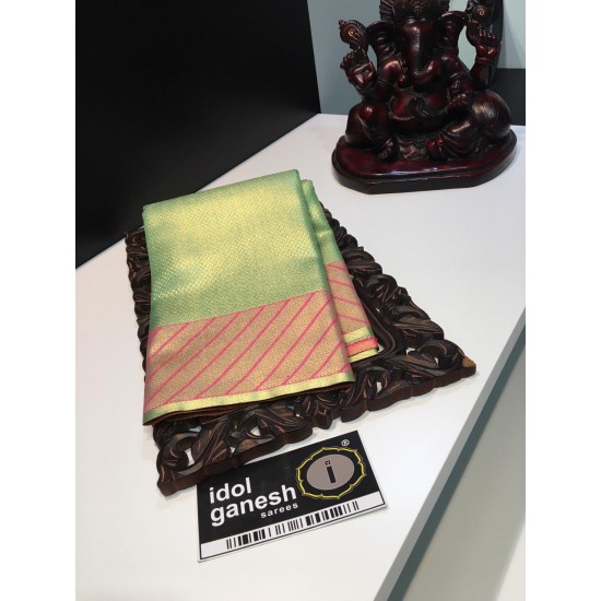 IG1438 Pure kaanjivaram soft fancy pattu