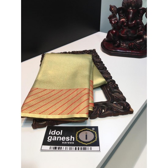 IG1438 Pure kaanjivaram soft fancy pattu