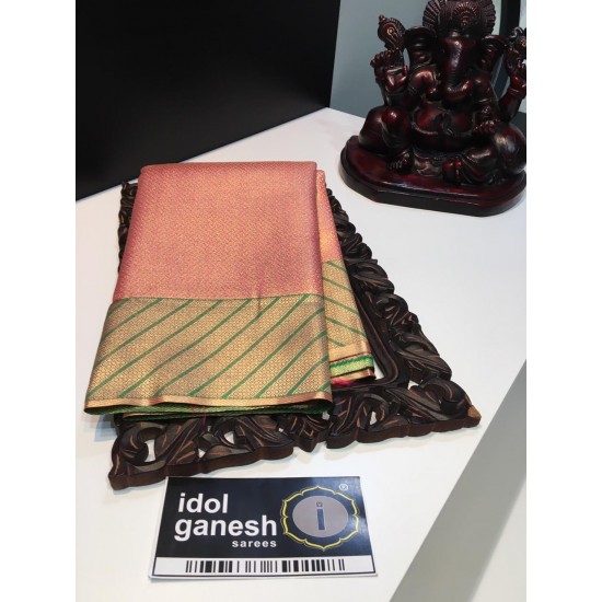 IG1438 Pure kaanjivaram soft fancy pattu