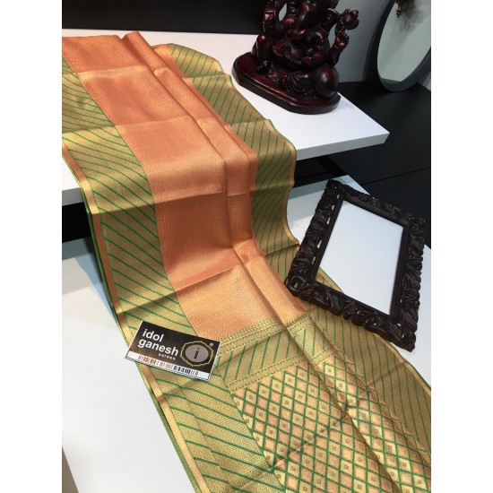 IG1438 Pure kaanjivaram soft fancy pattu