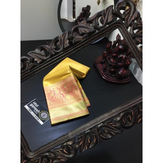 IG1439 Pure kaanjivaram soft fancy pattu