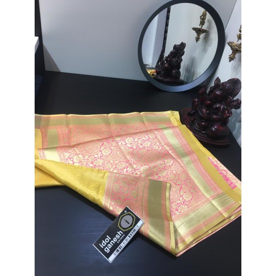 IG1439 Pure kaanjivaram soft fancy pattu