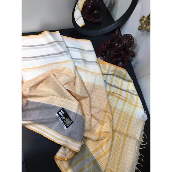 IG1443 Lite weight Lenin sarees 