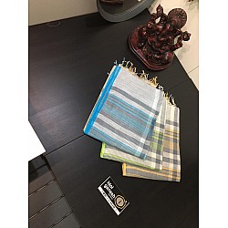 IG1445 Lite weight Lenin sarees 