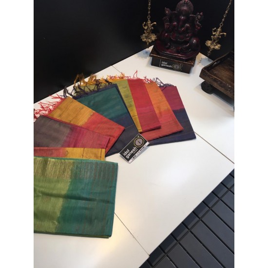 IG145 lite weight jute tussar sarees