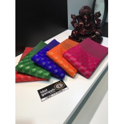 IG1452 Lite weight Kanchi weaving kora sarees