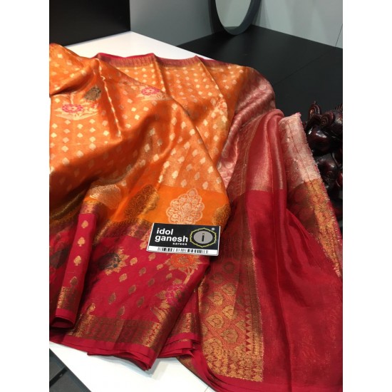 IG1573 Lite weight Kanchi tissue/tussar fancy pattu