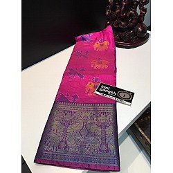 IG1585Lite Weight ikkat Kanchi border