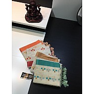 IG1601 Fancy Kadhi with beautiful Resham weaving border