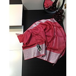 IG1616 Pure Handloom Lenin/Lenin sarees  