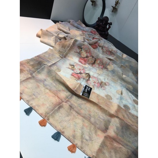 IG1625 Lite weight jute Weaving sarees