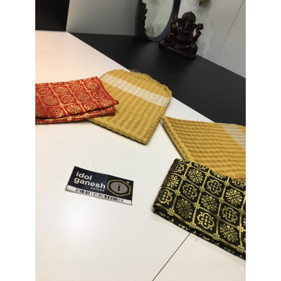 IG1658 Pure handloom Lenin/tissue