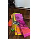 IG169 Lite weight jute net kanchi border sarees