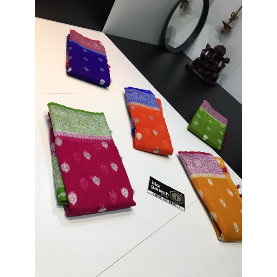 IG1691 Lite weight semi georgette/kora