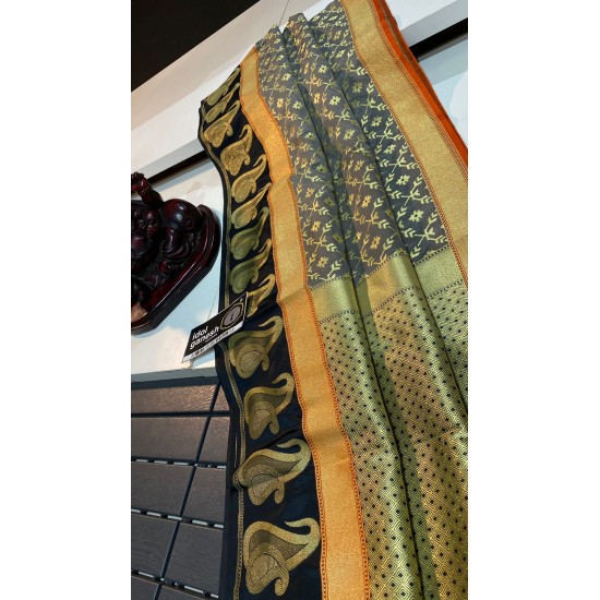 IG1695 Pure uppada silk pattu 