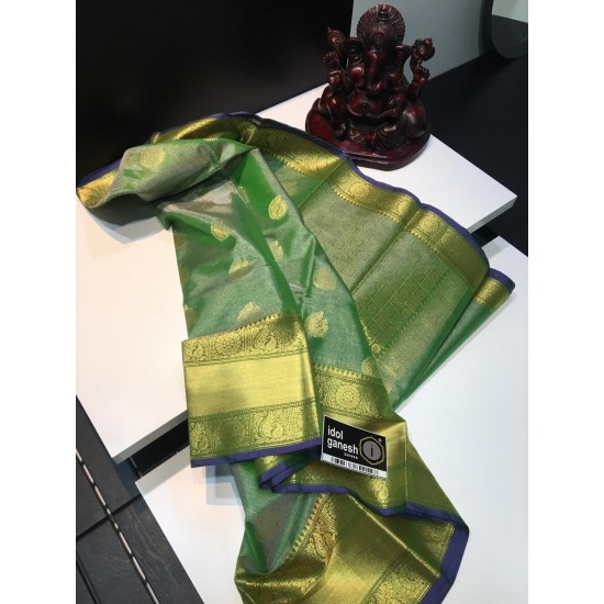 IG1696 Lite weight Kanchi tussar tissue pattu IG1696 Lite weight Kanchi tussar tissue pattu