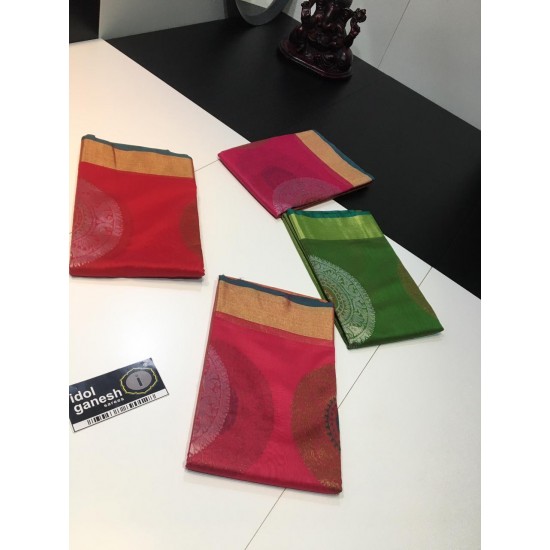 IG1699 Lite weight Kanchi tussar tissue pattu