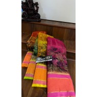IG170 Lite weight jute net kanchi border sarees