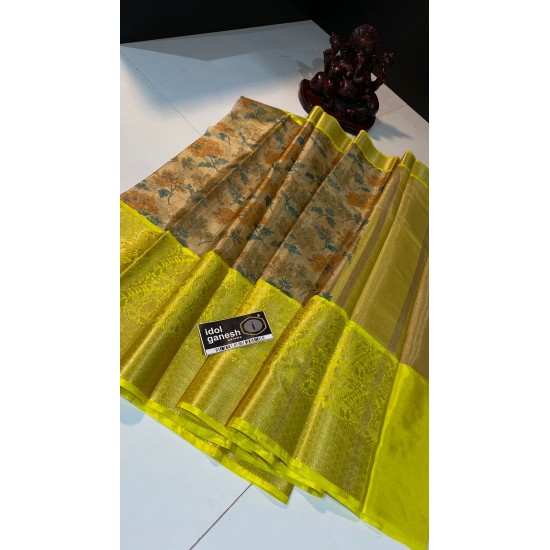 IG1709 Lite weight Kanchi weaving tissue sarees